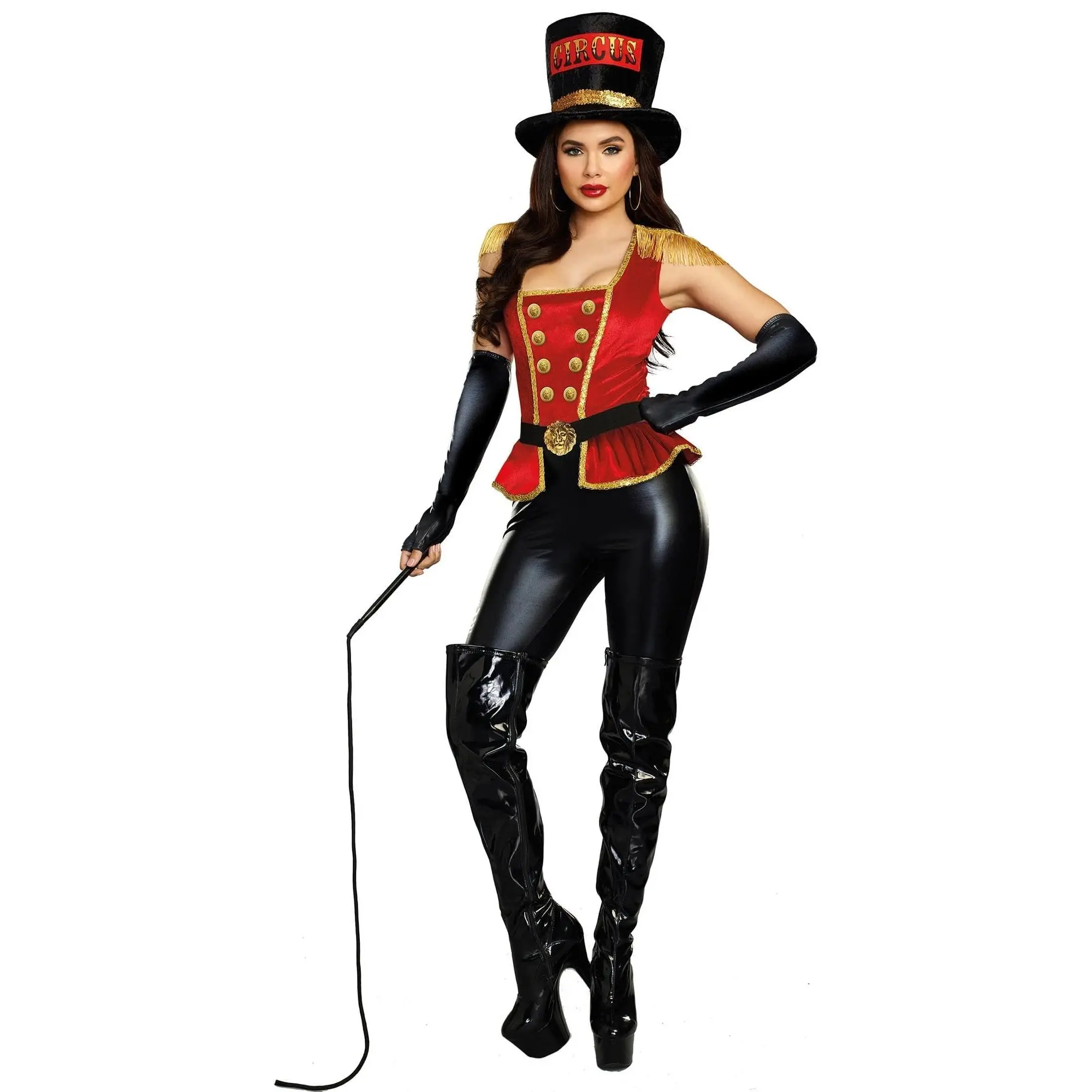 Sexy Flirty Lion Tamer Circus Women's Costume