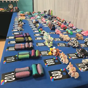 TikTok Live Show 3D Printed Figurines and Desk Decor