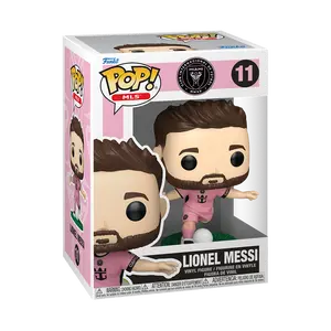 Funko POP Sports: Lionel Messi (Home Jersey)  w/ vRare Pop Protector Included