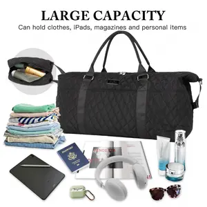 [Mother's Day Gifts]Multifunctional Women's Weekender Travel Bag, Wet Pocket Design, Lightweight Sports Tote, Carry On Luggage & Maternity Hospital Bag tiktokshopspringglowup