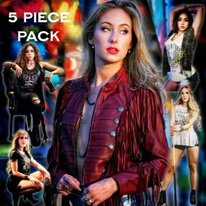 The Diva Cave Mystery Top Packs - 3 or 5 Random Styles with Rhinestones & Crewneck - Fitted, Casual & Chic Women's Clothes for All Seasons