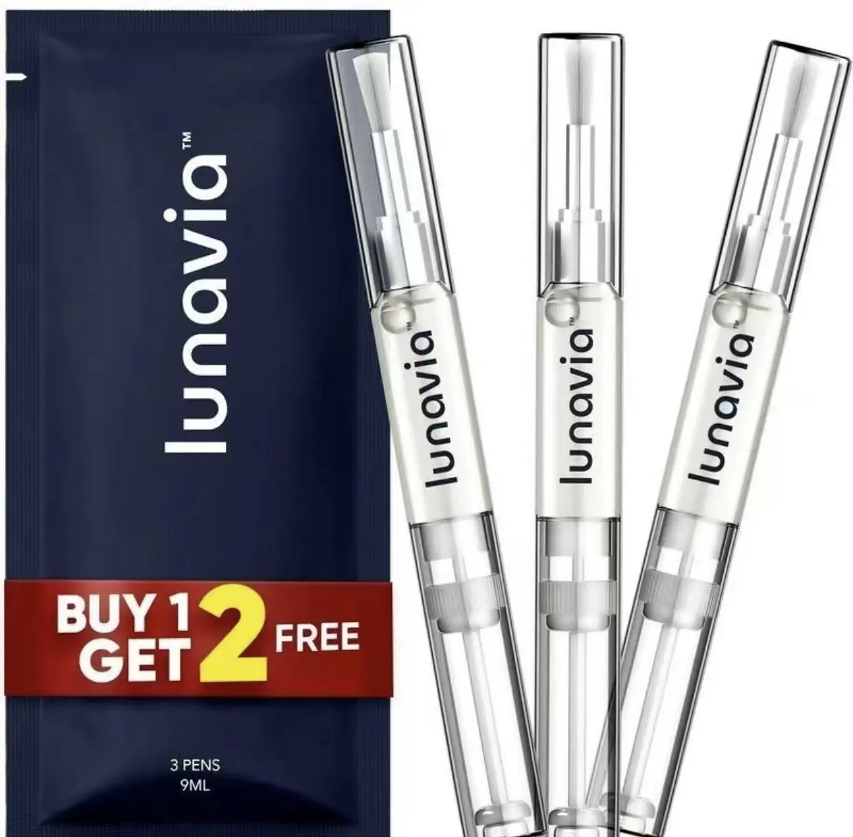【3x antifungal pen】 Lunavia Antifungal Pen UNDECYLENIC ACID 25%-Cures Most Athlete's FootJock ltch, and Ringworm