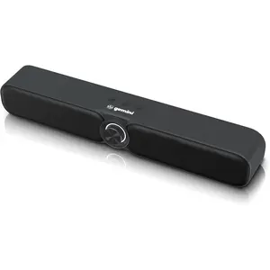 GSBR-20 Bluetooth Soundbar 200W Gaming Speaker | Rechargeable Portable Sound Bar with Bass | USB FM AUX TF Card | LED Lights | 3.5Hr Battery Life | Perfect for PC PS5 Xbox TV Desktop Streaming Music