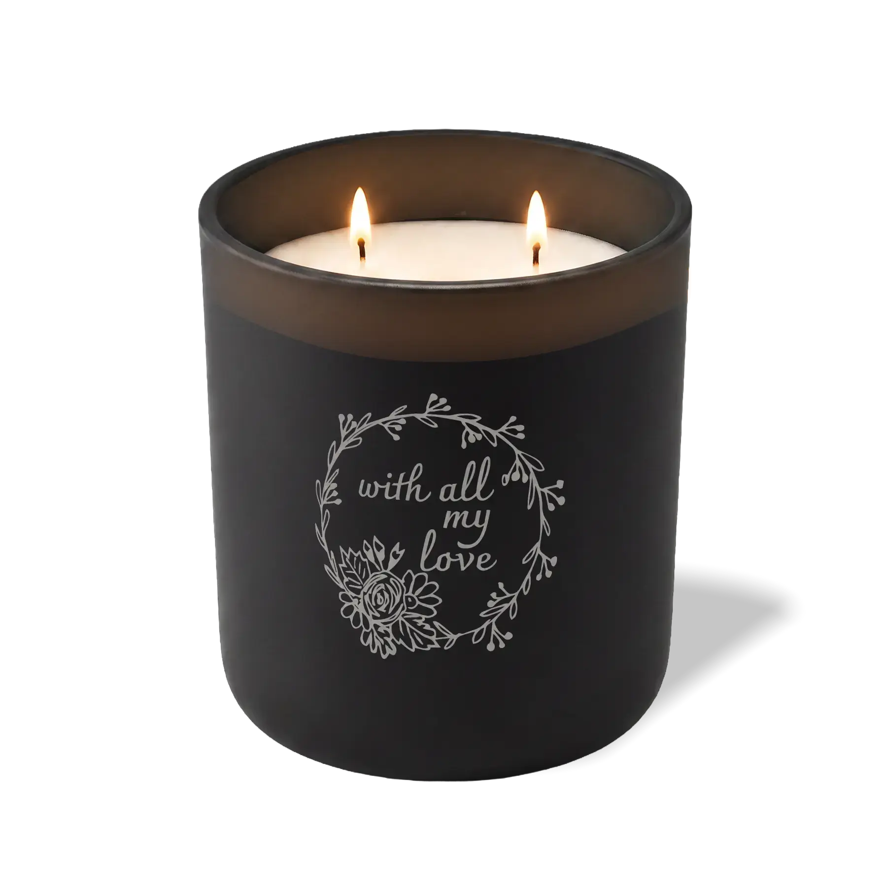 With All My Love Wreath | 12 oz Candle