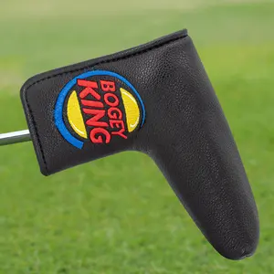 King Design Style Golf Putter Cover, Magnetic Closure, Durable Materials, Suitable for Outdoor Enthusiasts, Unisex Accessory, Golf Accessories, Golf Equipment, Golf Supply