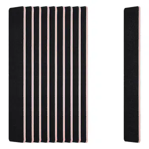 50Pcs/100Pcs Professional Nail Files 100/180 Grit Double Sided Emery Board for Acrylic Gel Nails Reusable Washable Coarse Nail File for Home Salon Use