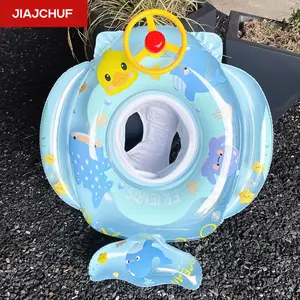 Ocean Whale Steering Wheel Water Float Ring, Floating Buoyant Toy, Ride On Floaty, 1pc, Perfect for Pool Fun, Durable & Safe Design