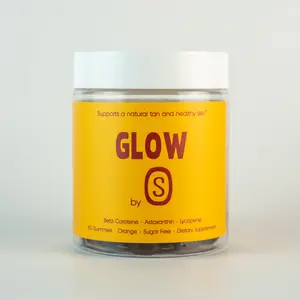 Tanning Gummies with Astaxanthin, Beta-Carotene, Vitamin C, & Vitamin E - All Natural Skin Support, Sugar-Free Formula, Vegan, Non-GMO, 60 Gummies for Radiant Healthy Skin