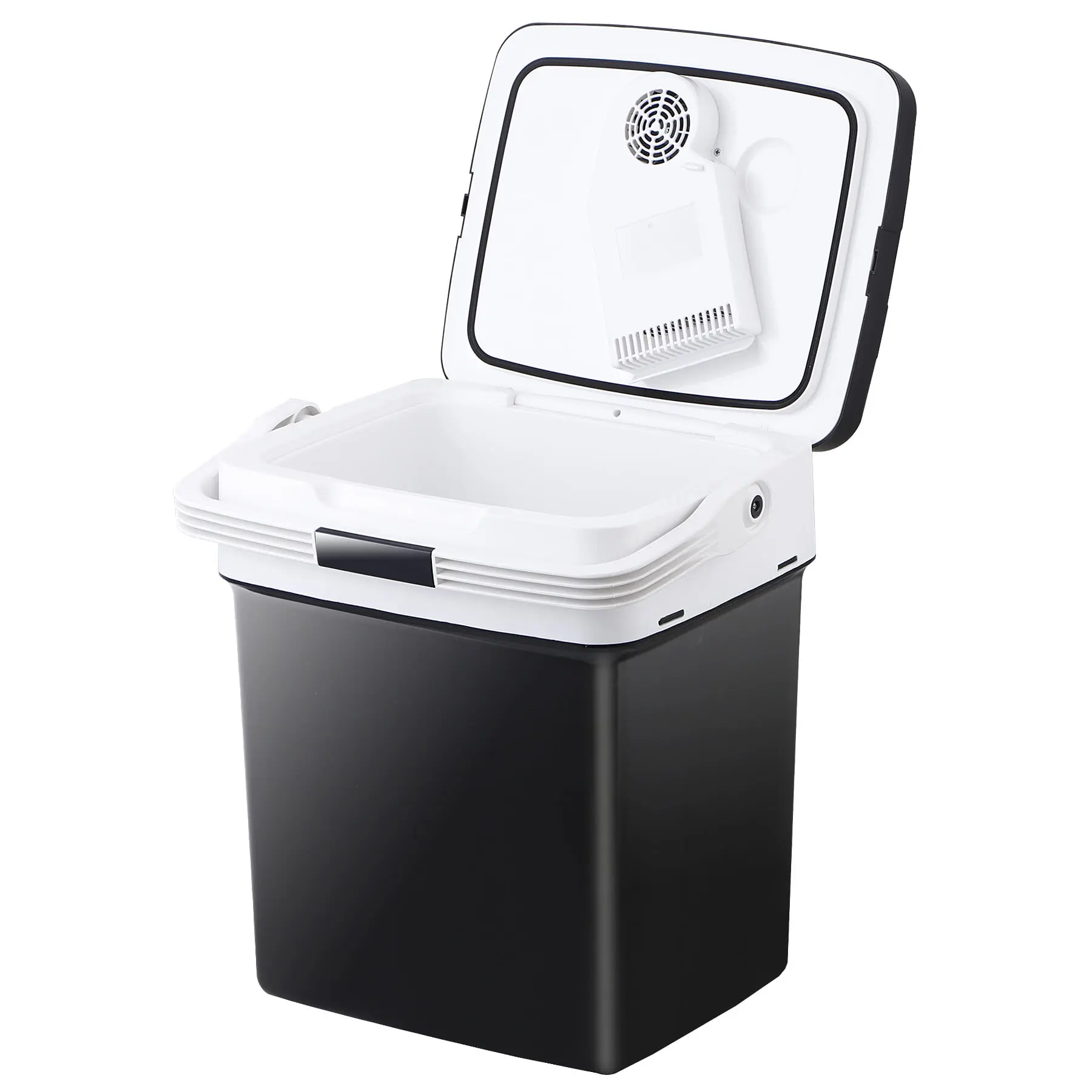 Segawe Pro 28.5 Qt (27L) Portable Electric Cooler Warmer - 12V DC Car Fridge, Locking Lid, Travel Fridge, Multifunctional Refrigerator for Household & Travel Use