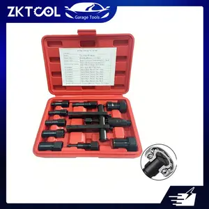 ZKTOOL 10-Piece Heavy-Duty Vehicle Blind Hole Puller Set - Alloy Steel Car Mechanic Tool (8-25mm) for Motorbike, Auto Bearing Removal, Mechanic Tools