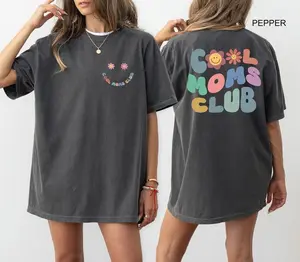 Cool Moms Club Shirt, Cool Mom T-shirt, Funny Mom Outfit, Best Mom Ever Tee, Mama Birthday Clothing Gift, Mothers Day Gifts