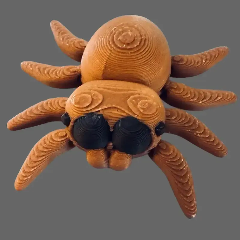 Decorative Adjustable Articulated Spider Collectible Statue, 1 inches