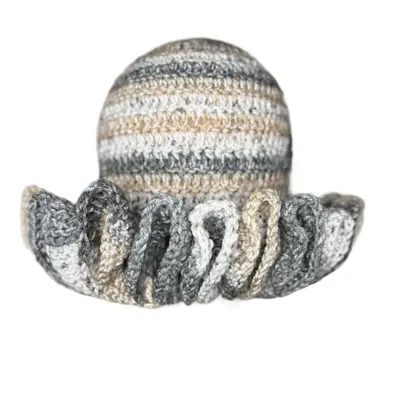 Cute Strawberry Knitted Bucket Hat With Bow - Pink Berry Bonnet For Cosplay & Casual Outfits