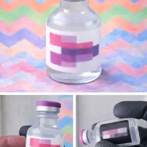 Research Peptide Enthusiasts Reconstitution Container of Solution for Peptide Enthusiasts - Simplifies Reconstitution Process for Regular Users