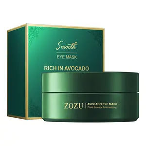 ZOZU Avocado Moisturizing Eye Mask - 60 PCS, Deep Hydration Eye Treatment for Dark Circles, Puffiness Soothing