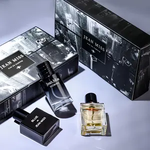 JEAN MISS Wild Charm Series Men & Women Perfume Set (30ML x 3), 3 Counts Eau de Parfum, Woody Aromatic Aquatic Spicy Scents, Mini EDPs, Long Lasting Fragrance, Gentleman Cologne Box, Daily Wear, Dates, Gatherings, Ideal Gift for Couples & Every Man