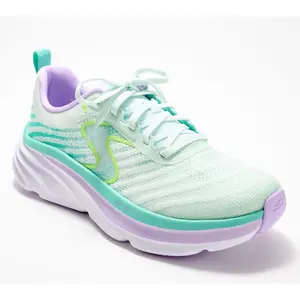 Skechers D'Lux Vapor Vegan Washable Mesh Lace-Up Sneakers