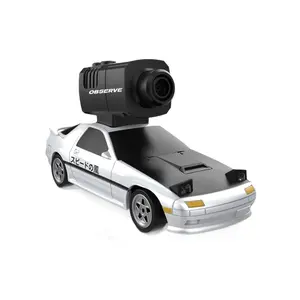 JJRC Mini FPV RC Car with Camera - 1:32 4WD High Speed Drift Racing Car, 2.4G Full Proportional Control, APP Remote Mode, Rechargeable Toy for Boys Kids 8-12 hd