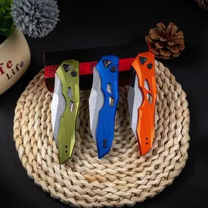 7650 Premium EDC Folding Knife, CPM 154 Steel, Aluminum Handle, Multiple for Outdoor & Daily Carry 