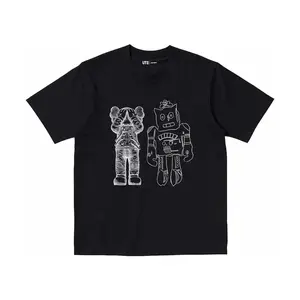 KAWS x Uniqlo Warhol UT Graphic 476351 T-shirt Black Men's