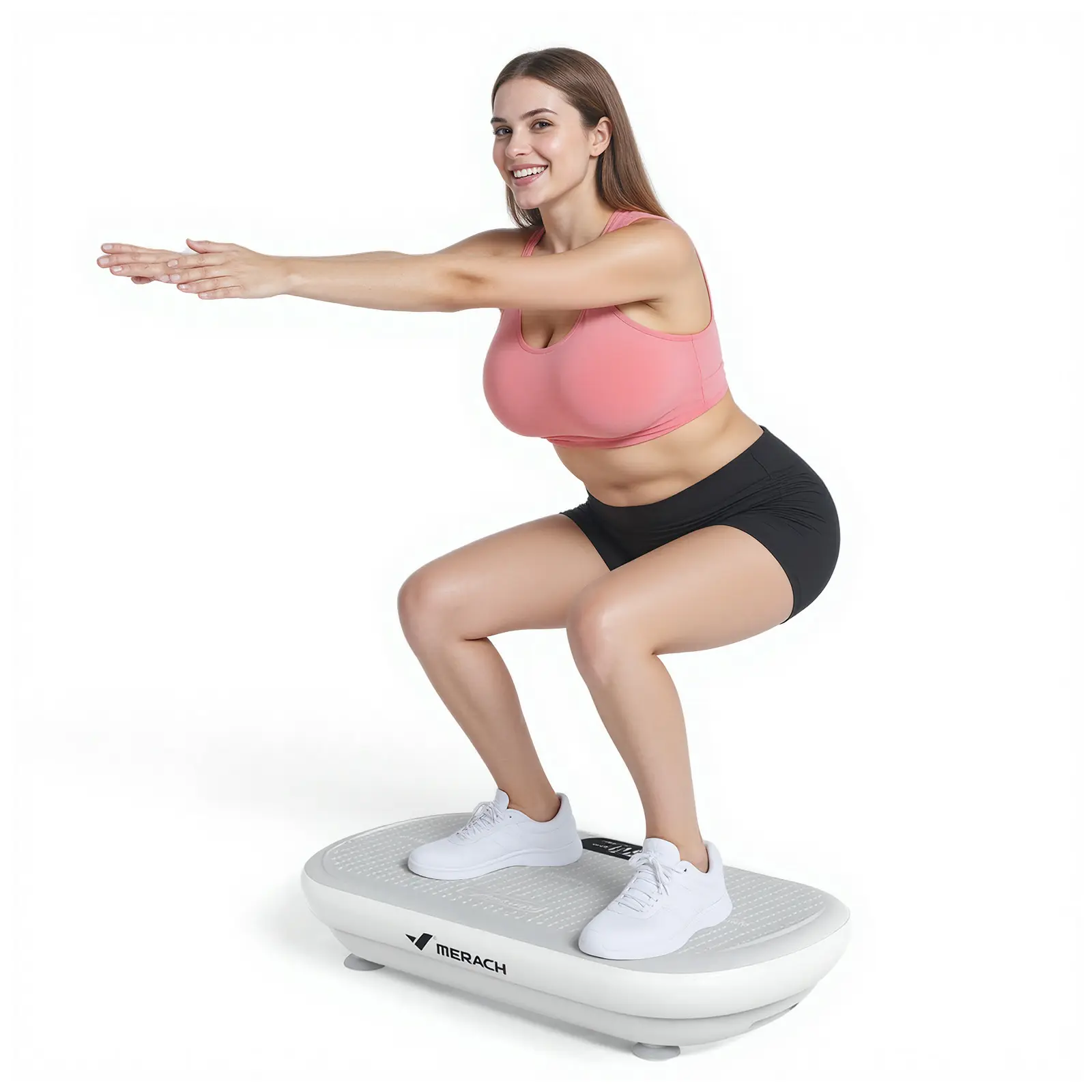 MERACH High-Power Vibration Plate Exercise Machine,440lbs Weight Capacity, Bluetooth Remote Control, 4 Workout Modes for Efficient  Home Gym Fitness Equipment OutdoorFun TikTokShopBlackFriday SpringStatements