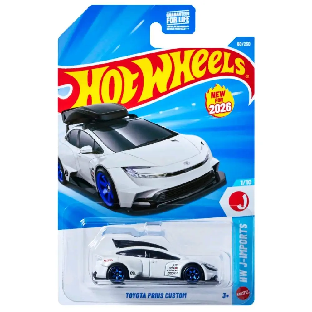 Hot Wheels Custom Toyota Prius Diecast Car Model - Collectible Model Cars Toy for Enthusiasts