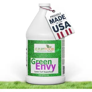 Green envy liquid lawn food concentrate organic turf care for all grass types 1 gallon