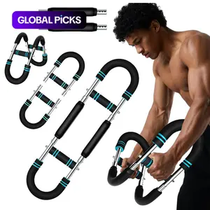 Ultimate Twister Arm Trainer, Twister Arm Exerciser, Rotating Arm Trainer, Adjustable Chest and Arm Workout Equipment, Shoulder Muscle Training Spring Resistance Home Fitness Tool, 40–100 lbs