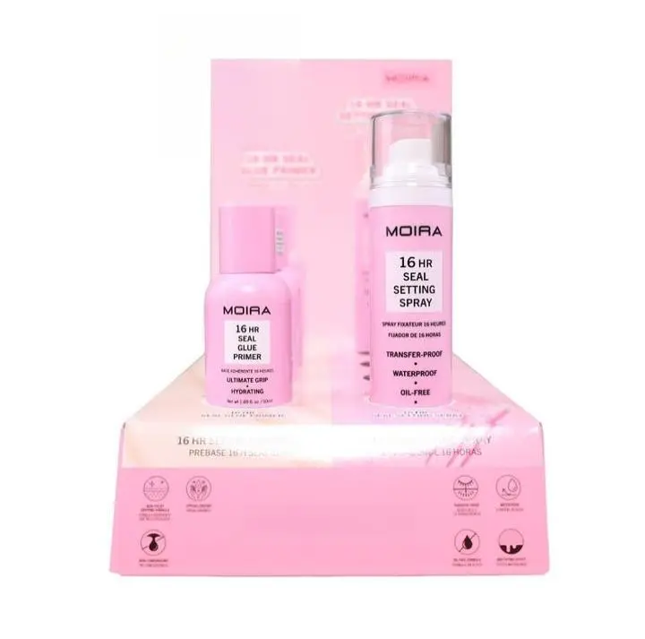 MOIRA 16hr Seal Collection Set / 6pcs Display + Tester