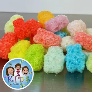 Freeze Dried Sugar Free Gummy Bears Candy