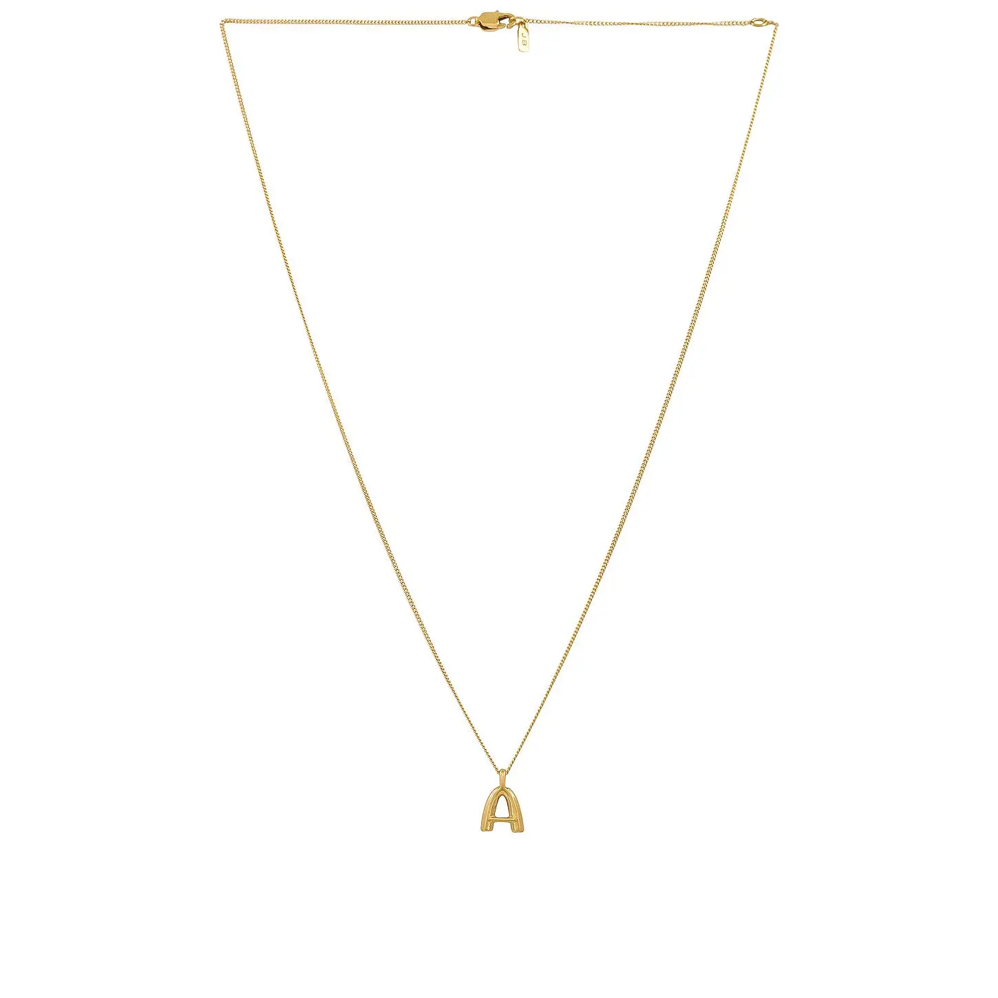 Jenny Bird Monogram Pendant Necklace in Gold