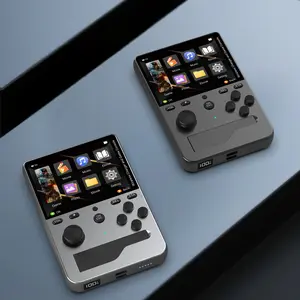 Portable Handheld Game Console Power Bank Device - 5000mAh Rechargeable Portable Console, 20W Wireless MagSafe Charging, 6000+ Retro Video Games, Aluminum Metal, Handheld Cordless Tech Gadgets for iPhone