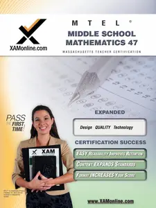 USED-MTEL Middle School Mathematics 47 Teacher Certification Test Prep Study Guide by Wynne, Sharon A. (Paperback)