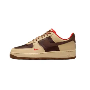 Nike Air Force 1 Low ‘07 Light British Tan Men’s Perfect Daily Casual Neutral Sneakers Fashion Footwear Trainer Boy