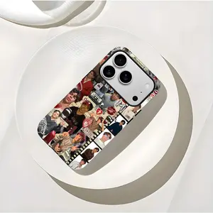Malachi Barton Personalized Collage Photo Mobile iPhone Case for iPhone 17. PBT + TPU Matte Texture Shockproof Protective Case, Suitable for iPhone 17/16/15/14/13/12/11 Pro Max/Plus Durable Cellphone