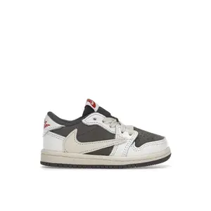 Jordan Toddler's 1 Retro Low OG SP Travis Scott Reverse Mocha Basketball Shoes, from StockX