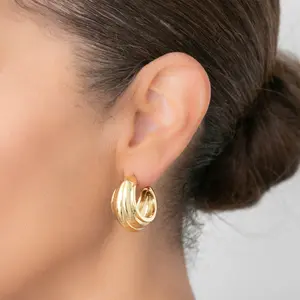DIAHANN HOOP EARRINGS