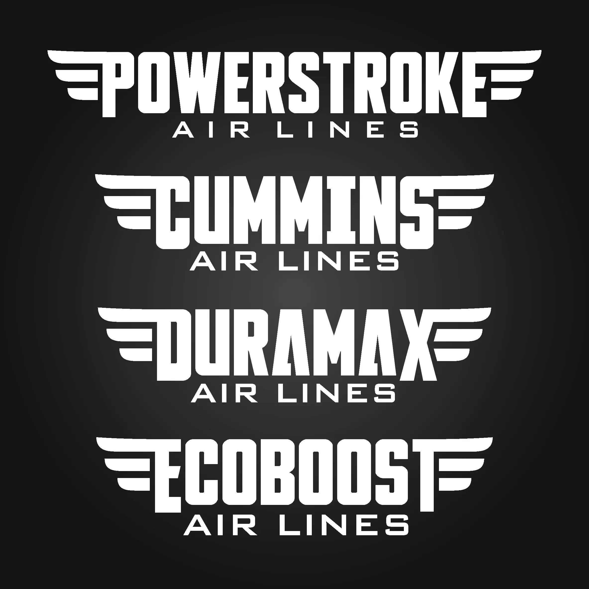 Airline Truck Decal (V3) - High-Quality Vinyl Sticker