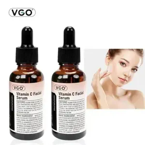 VGO Vitamin C Face Serum, Hydrating Serum with Vitamin C, Hyaluronic Acid, Vitamin E & More, Serum for Dullness Radiance, Balanced Tone Complexion-B Firming Essence Moisturizing Dark Spot Corrector