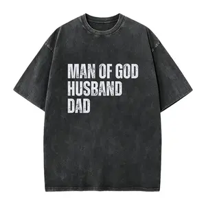 Man of God Shirt Mens Christian Shirt Christianity Gift for Him Bible Verse Shirt Christian Clothing Tshirt Religious Faithful Gifts for Dad
