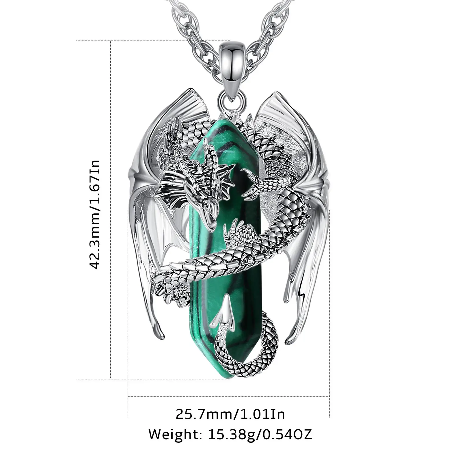 Large Dragon Malachite