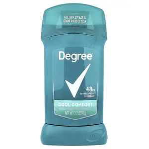 Degree 48 Hour Antiperspirant Deodorant, Cool Comfort, 2.7 oz (76 g)