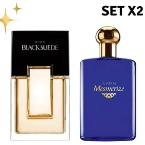 Avon Men's Fragrances - Black Suede & Mesmerize Set X2