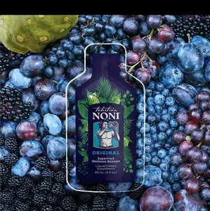 Original Tahitian Noni Juice Superfruit Wellness Booster - 5 pack of 2oz pouches Supplement Healthcare