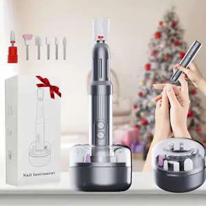Portable Cordless Nail Drill Set, 1 Set Electric Nail Polisher with Accessories, Professional Nail File Tool for Acrylic and Gel Nails at Home
