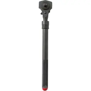 1/2in.& 3/8in Dual  Ratchet Handle -Telescopic Black Ratchet Spanner with Hammer Function
