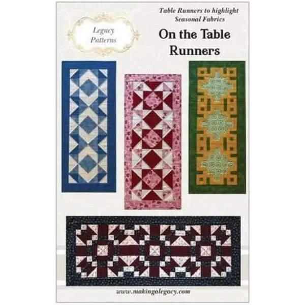 On the Table Runners Quilt Pattern