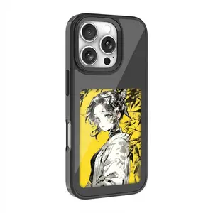 Four-color HD E-ink Screen Phone Case, Instant NFC Customization, Shockproof TPU Protective Case for iPhone 13-16 Pro Max Plus, HD Resolution Durable Design Cellphone Cover