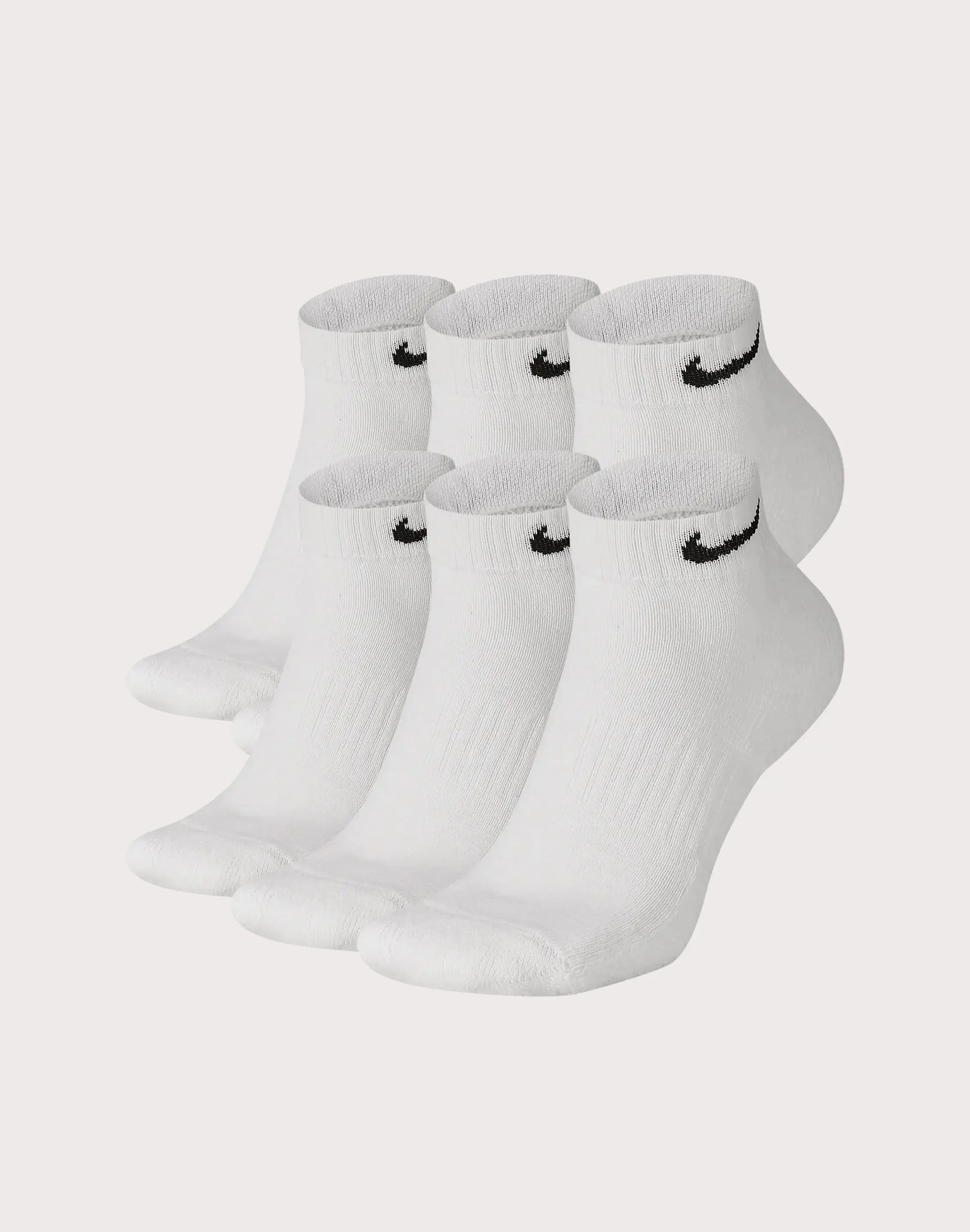 Mens Nike Everyday Cushioned Training Low Socks 6-Pack
