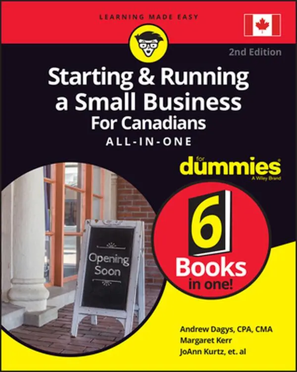 USED Book - Starting & Running a Small Business for Canadians All-In-One for Dummies by Dagys, Andrew (Paperback) - english